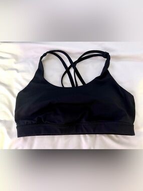 Lululemon Black Energy Bra size 10